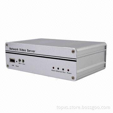 H.264 Network Video Decoder, Connect with TV Wall or Monitor, for Display Analogue Video